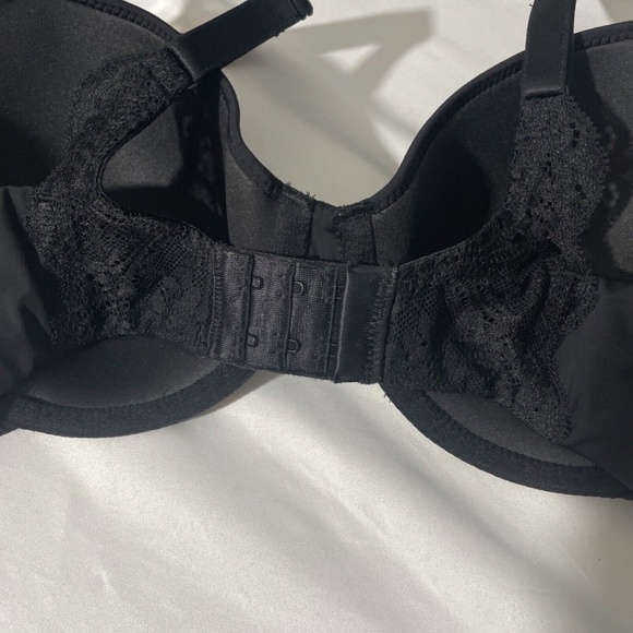 NWT Wacoal [ 32D US ] Lace Impression Underwire Contour‎ Bra Black - Picture 9 of 12